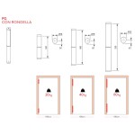 Fallstift mit Unterlegscheibe Justor PG 120 180 240