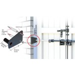 Einbruch Blindy Platte Befestigungsschiene Blindatura Türen und Fenster DN