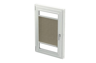 Plicell Novo Plissee Fenstervorhang 16 mm mit Aluminiumrahmen