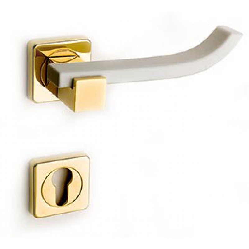 Plus Up Corian White Türgriff am Rosette Platz Fashion Line PFS Pasini