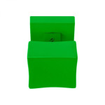 Fester Türknauf ONE Q MOOD COLOMBO Quadratische Rosette 52x52mm