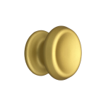 Fester ausgegrabener Türknauf aus eloxiertem Aluminium Saguatti 166