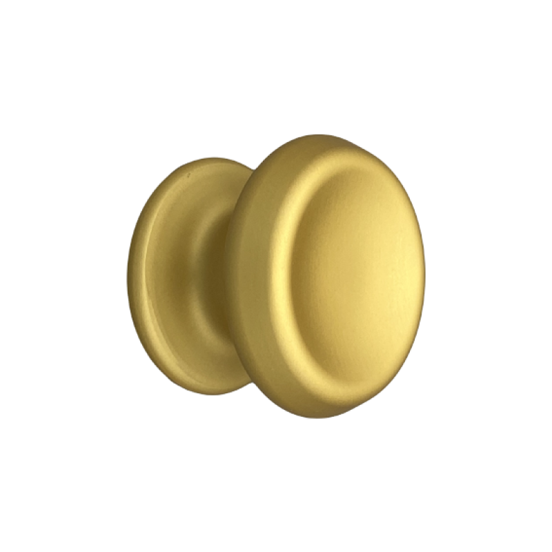 Fester ausgegrabener Türknauf aus eloxiertem Aluminium Saguatti 166