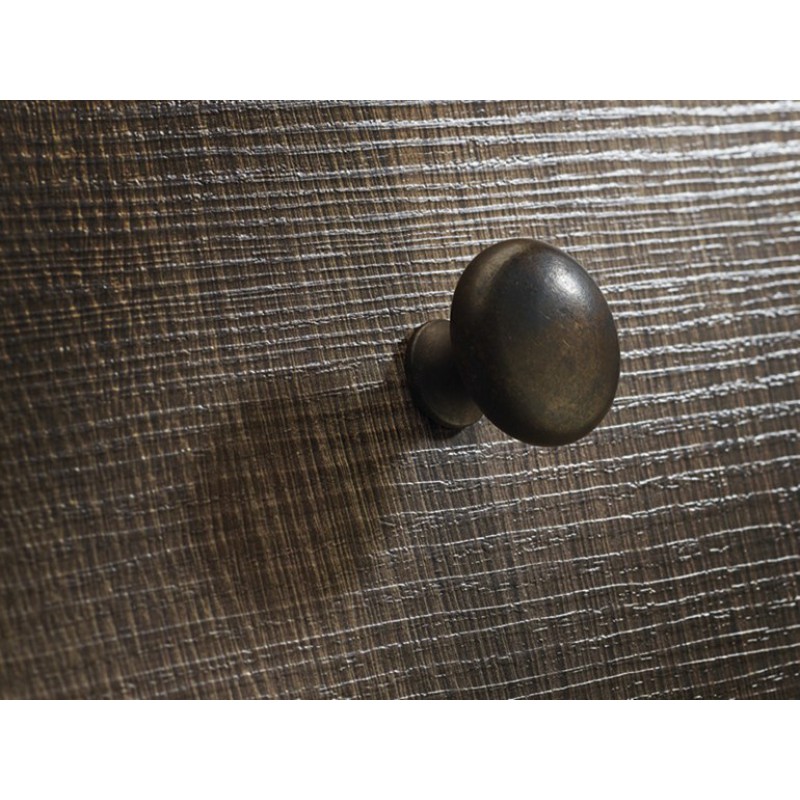 Knopf Classic für Mobile Line Cali Sirene mit Oberfläche Messing Aged