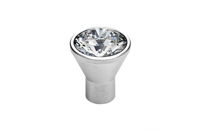 Mobil Linea Cali Knopf Kristalldiamanten mit Swarowski® CR Chrom poliert