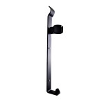 Wandflaschenhalter aus schwarzem Stahl für klassische Weinflaschen Giove