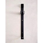 Wandflaschenhalter aus schwarzem Stahl für klassische Weinflaschen Giove