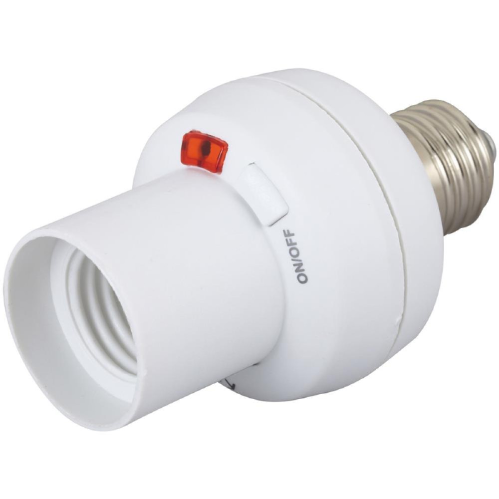 Lampenfassung mit RTS Funkempfänger Somfy On/Off
