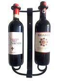 Wein- und Sektflaschenhalter Made in Italy aus Stahl und Eisen Drinko