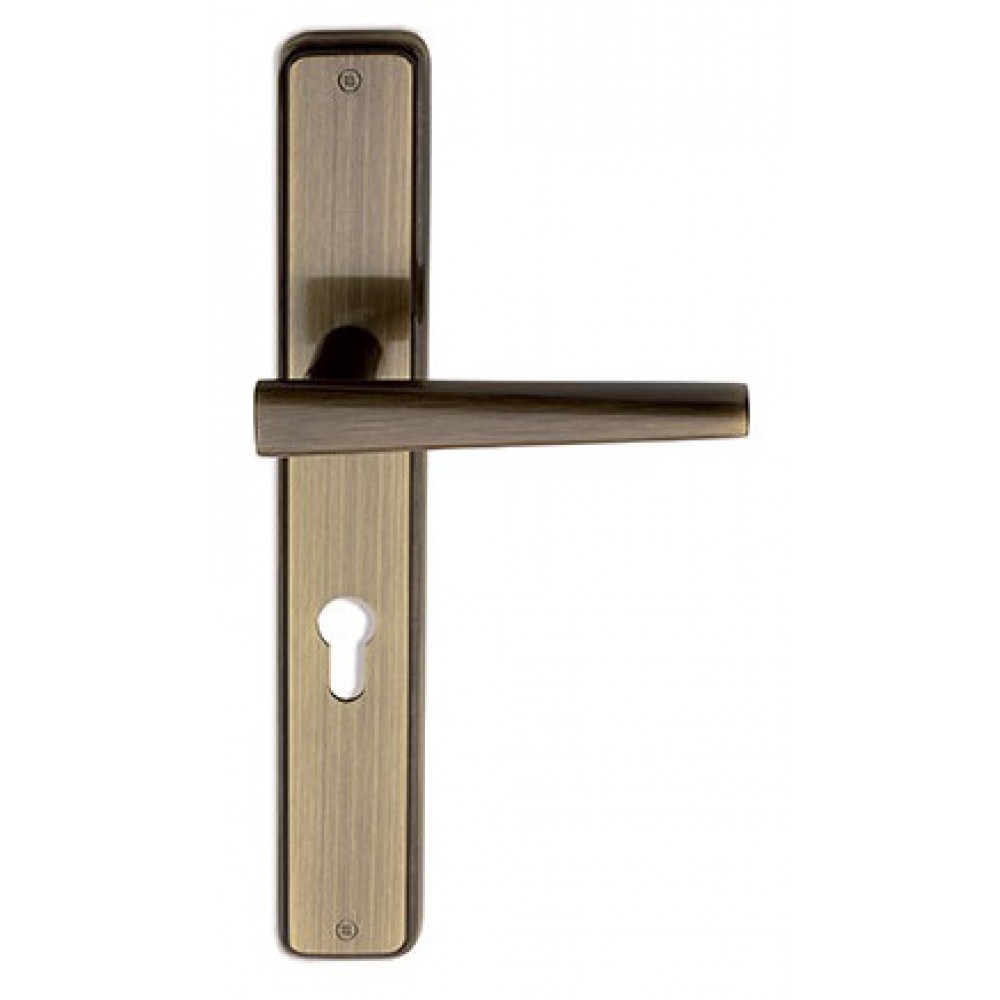 Portofino Fashion Line PFS Pasini Messing Türgriff auf Platte