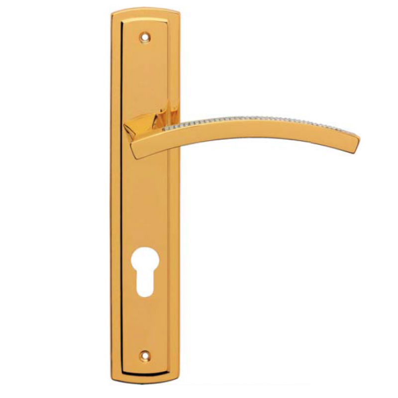 Profilo Mesh Türgriff auf Platte Linea Calì Crystal