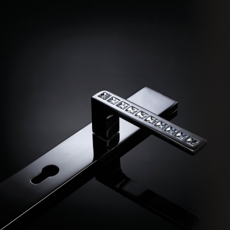 Reflex Türgriff auf Platte Linea Calì Crystal