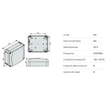 Externer Empfänger mit Zahlentastatur BFT KIT Q.BO TOUCH + CLONIX 2E