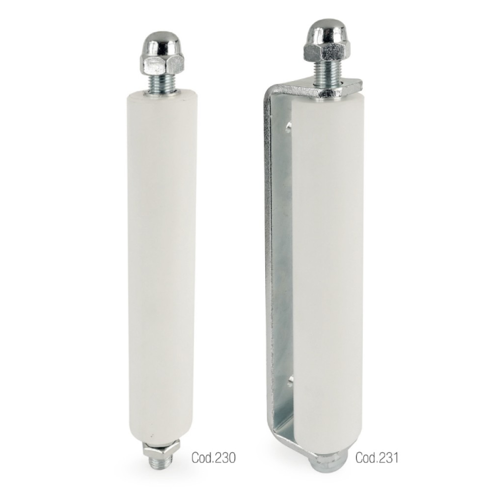 Lange Führungsrollen aus Nylon für Schiebetore Brevetti Adem