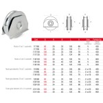 Rad mit Seiten zum Schweißen Lösungen für Schiebetore