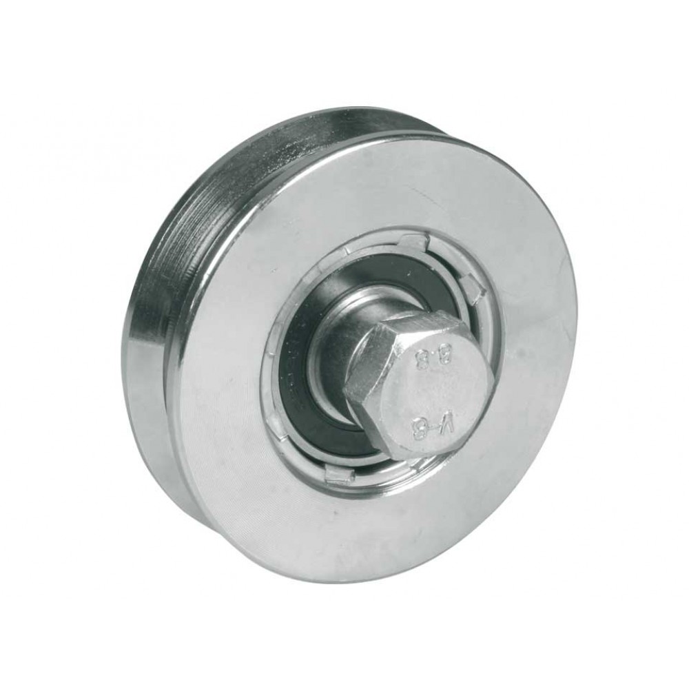 Rad für Schiebetore 1 Lagerkugel Throat V Verschiedene Durchmesser IBFM