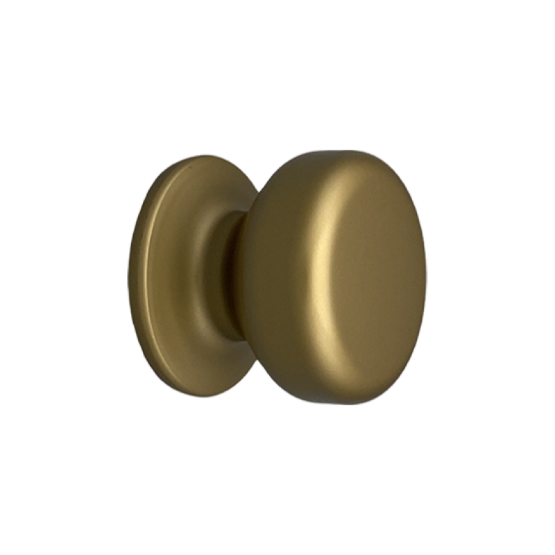 Saguatti 175 Flacher Türknauf aus eloxiertem Aluminium Ø50 oder Ø70 mm