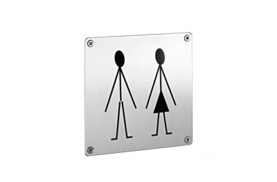 Zeichen für Bad WC PBA 2045 Edelstahl AISI 316L