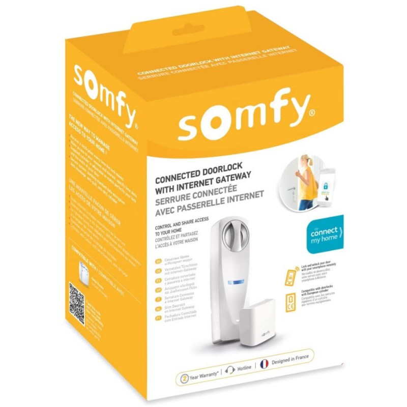 Somfy Connected Lock und Internet Gateway