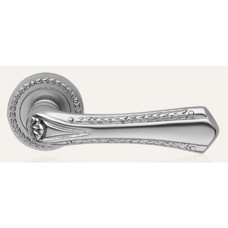 Sissi Antikes Silber Türgriff auf Rosette Linea Calì Vintage