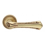Sissi Französisches Gold Türgriff auf Rosette Linea Calì Vintage