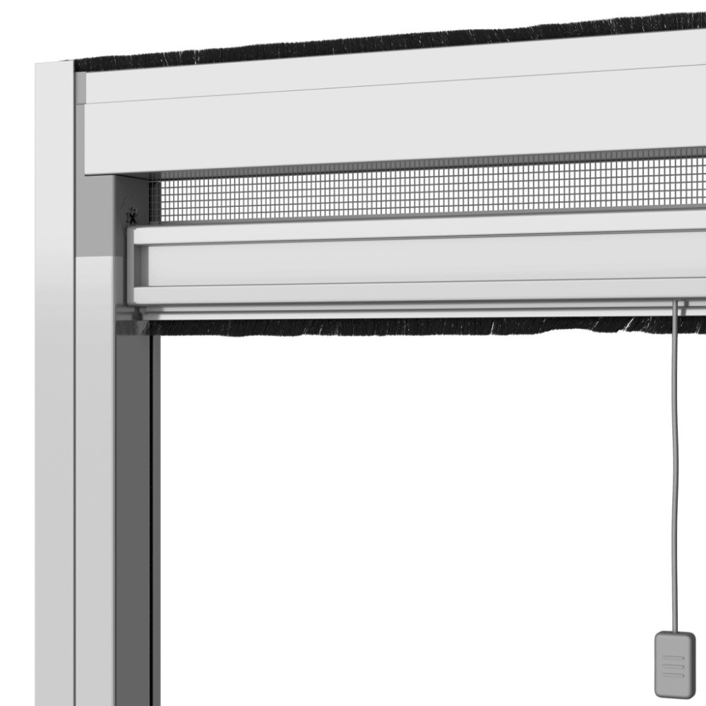 SKAT PRIMED Vertikales aufrollbares Moskitonetz technologisch
