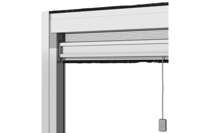 SKAT PRIMED Vertikales aufrollbares Moskitonetz technologisch