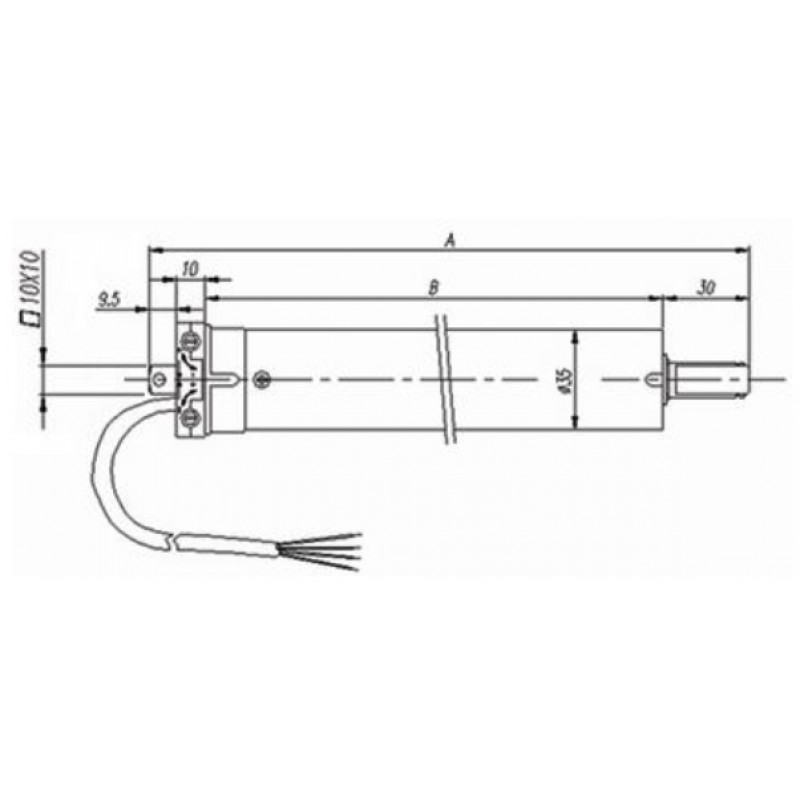 Smart 25 25nm 50kg Rohrmotor für Rollläden Tech International