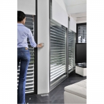 Smoove Silver Somfy Wireless Wall Control 1 RTS-Funkkanal