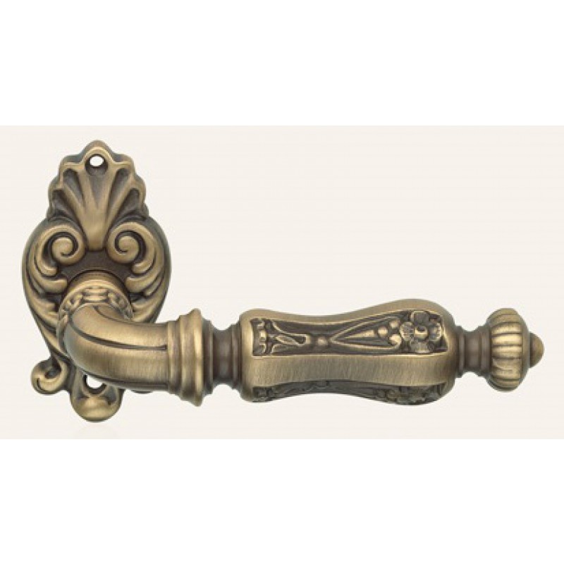 Soleil Patinè Türgriff auf Rosette Linea Calì Vintage