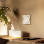 Somfy Amy io Wand-Funksteuerung mit eckigem oder rundem Rahmen