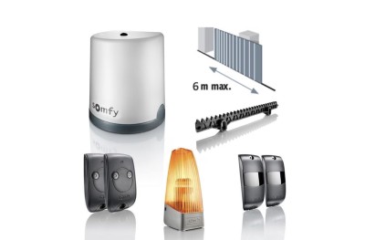 SOMFY FREEVIA 400 Motorsatz für Schiebetore mit Zubehör