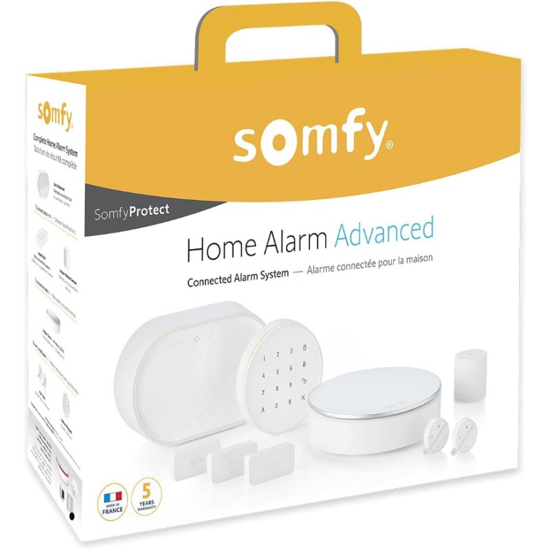 Somfy Home Alarm Advanced Einbruchmeldeanlage Vernetzter Hausalarm