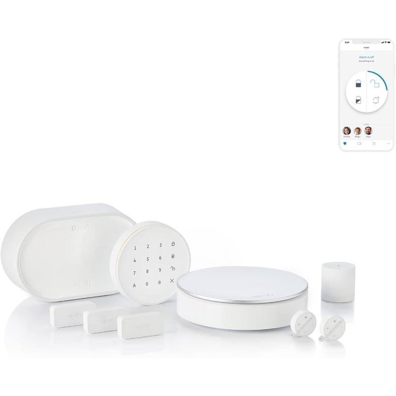 Somfy Home Alarm Advanced Einbruchmeldeanlage Vernetzter Hausalarm