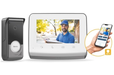 Somfy V350 Connect Vernetzte Video-Gegensprechanlage Öffnen mit Smartphone