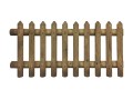 Garten Holzzaun Losa in verschiedenen Formen