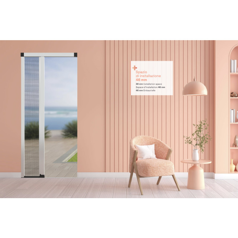 Switch4 PRIMED Seitlicher Roll-Insektenschutz für Türen