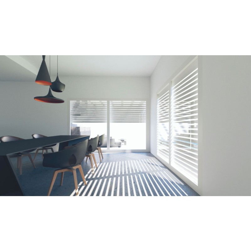 Isolierter Rollladen aus Aluminium Sipar T30 Mini-Flachprofil