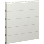 Isolierter Rollladen aus Aluminium Sipar T30 Mini-Flachprofil