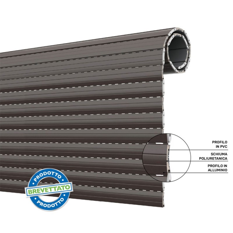 PVC Aluminium Shutter Duero 40, um das Haus zwischen innen und außen zu isolieren