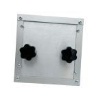 Wasserdichter Hochwasserschutzdeckel für Lichtschacht 25x25 cm