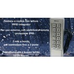 Codetastatur mit RFID-Lesegerät 57301 Opera 12/24 VAC/DC Hintergrundbeleuchtung