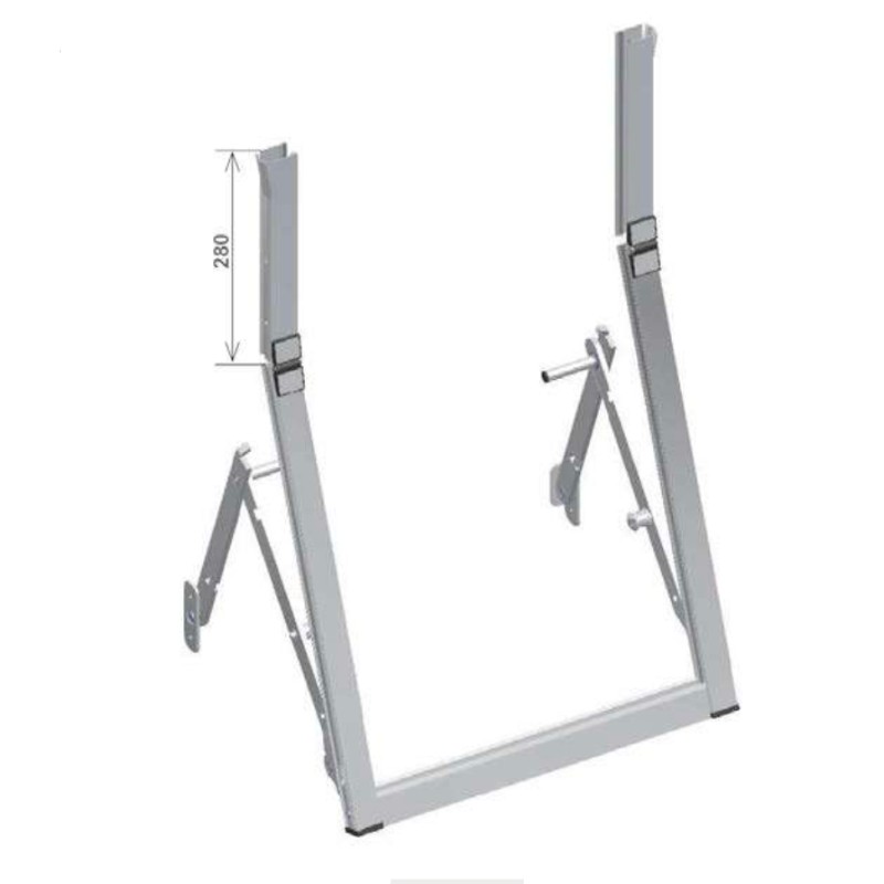 Überstehender Aluminiumrahmen für Rollladen