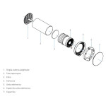 Kontrollierte mechanische Lüftungseinheit ECOCOMFORT 2 SMART