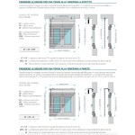 Aluminium Jalousie mit 16 mm Lamellen Markise mit Seil und Stange