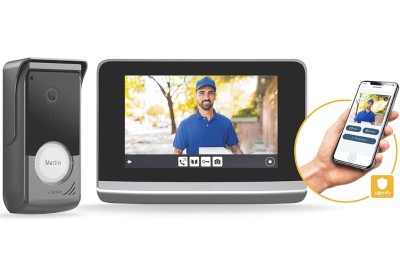 Vernetzte Video-Gegensprechanlage Somfy V500 Connect mit Touchscreen