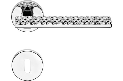 Vision Zincral Linea Calì Türgriff mit geprägtem Griff