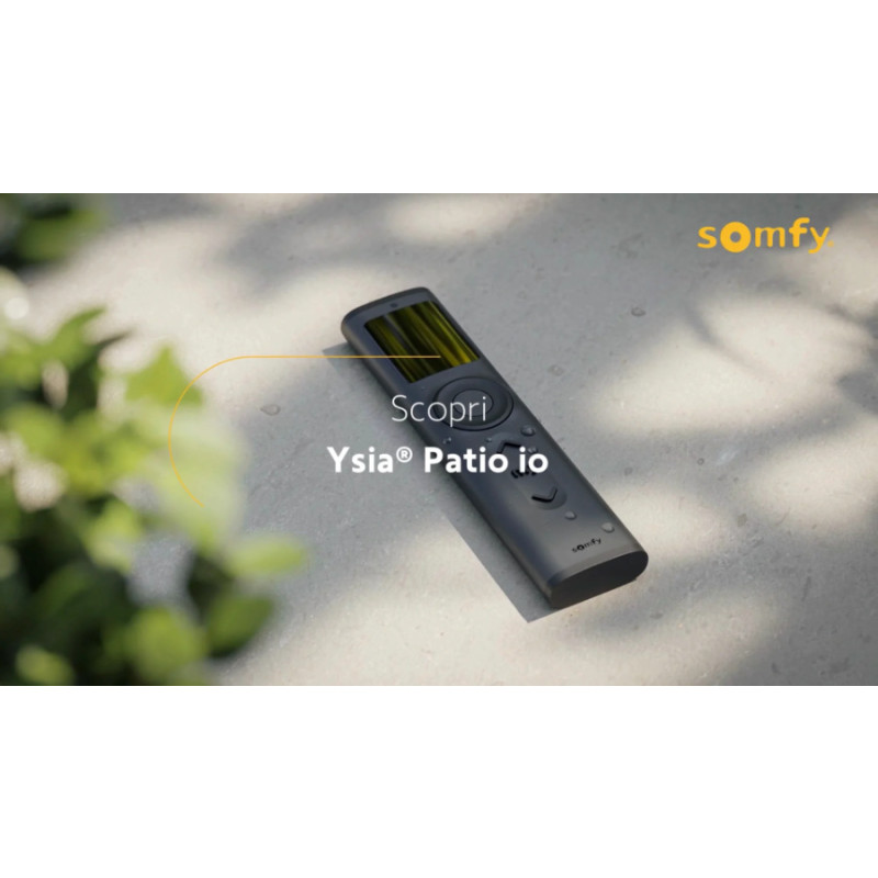 Ysia Patio io Somfy 16-Kanal-Smart-Fernbedienung für Außenbereich