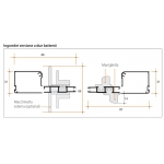 Moskitonetz Bettio Flash 2 Fliegen-Magnet mit 31 Windschutzscheibe Seitenführung