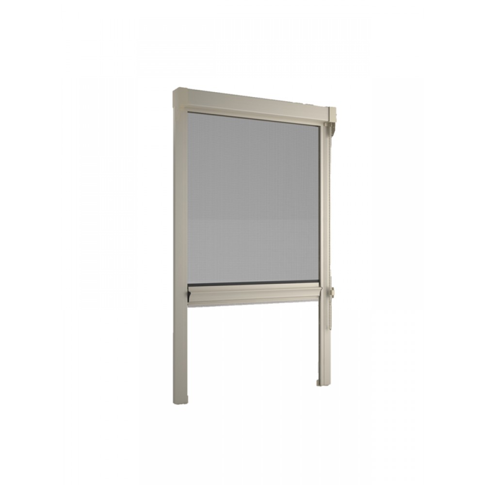 Moskitonetz Bettio Giudy Click-Clak Kopfhörer und Teleskopschiene Vertikal-Kette